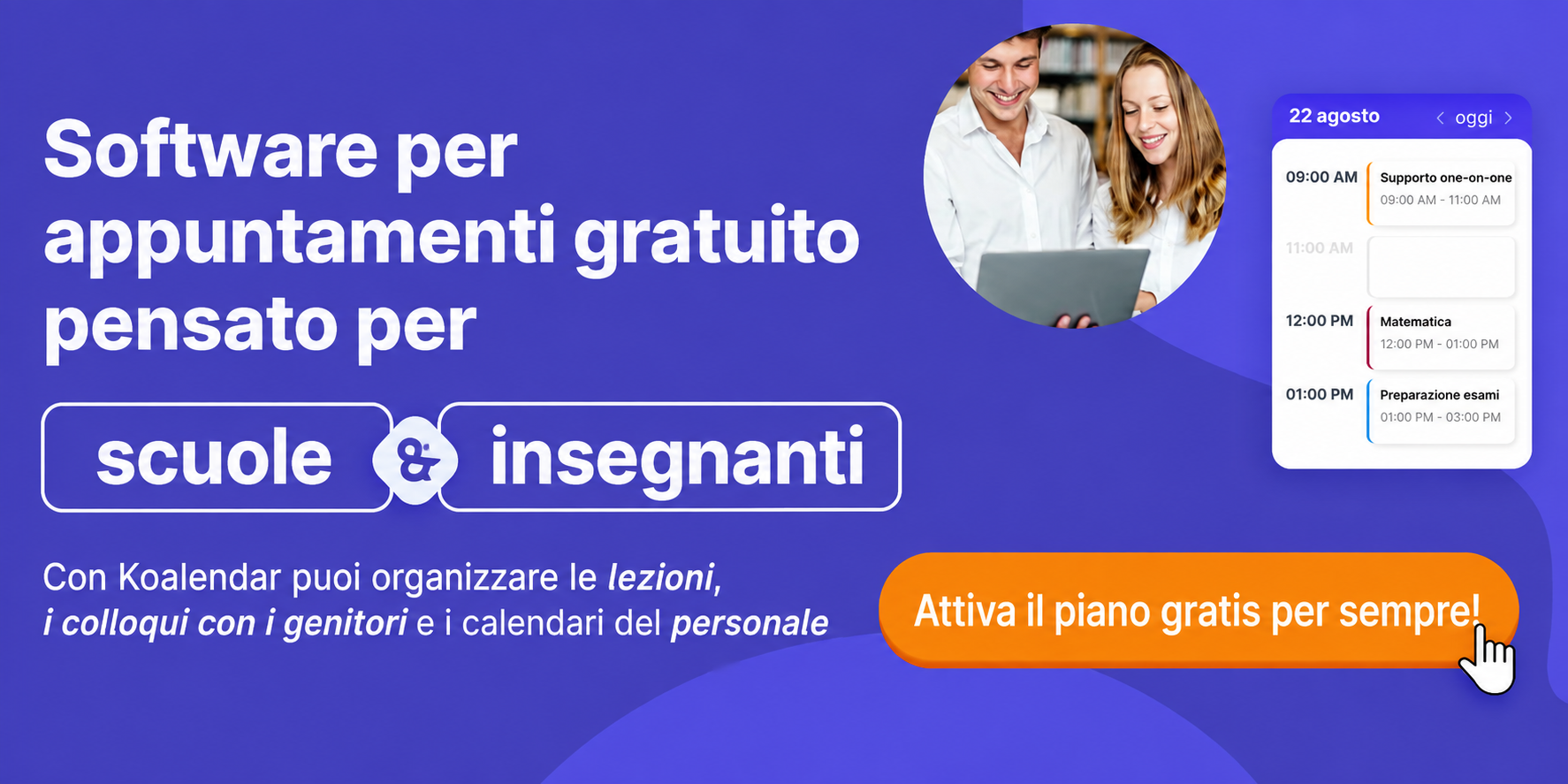 App di pianificazione per insegnanti e scuole